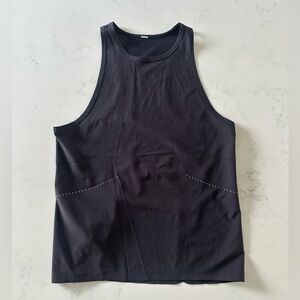 Lululemon Athletica Black Women's Run On Tank Top, Size 4